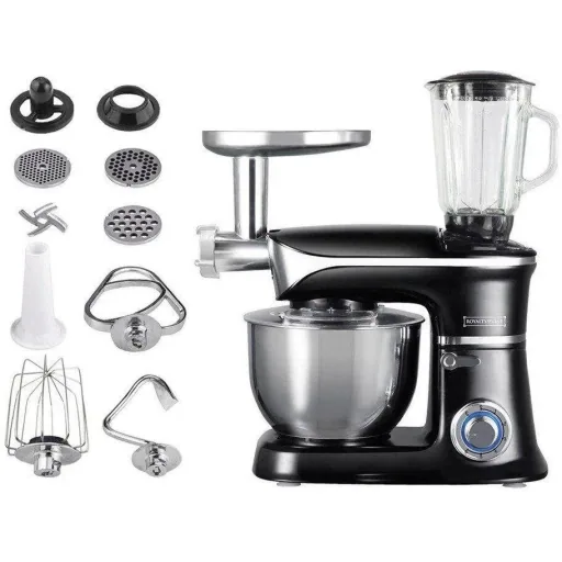 1900W - 3-in-1 Food Processor - Black