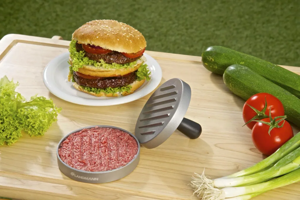 Hamburger press "Selection", round, 12 cm