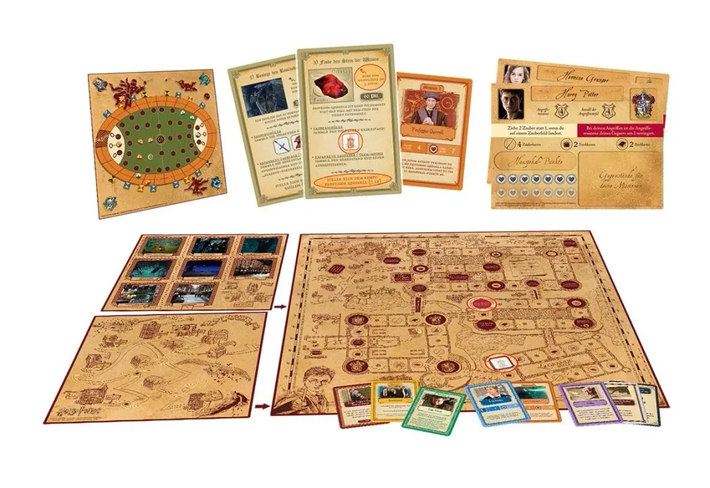 Harry Potter board game "A Year at Hogwarts"