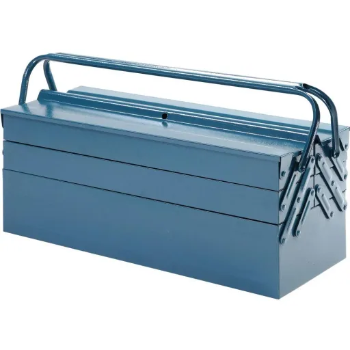 Steel toolbox blue 53x20x20cm
