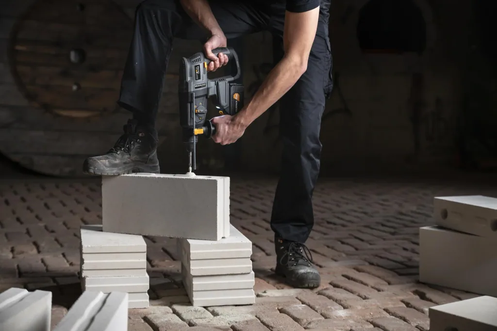 Maxxpack 18V accu SDS+ borstelhamer zonder koolborstels (zonder accu en lader)