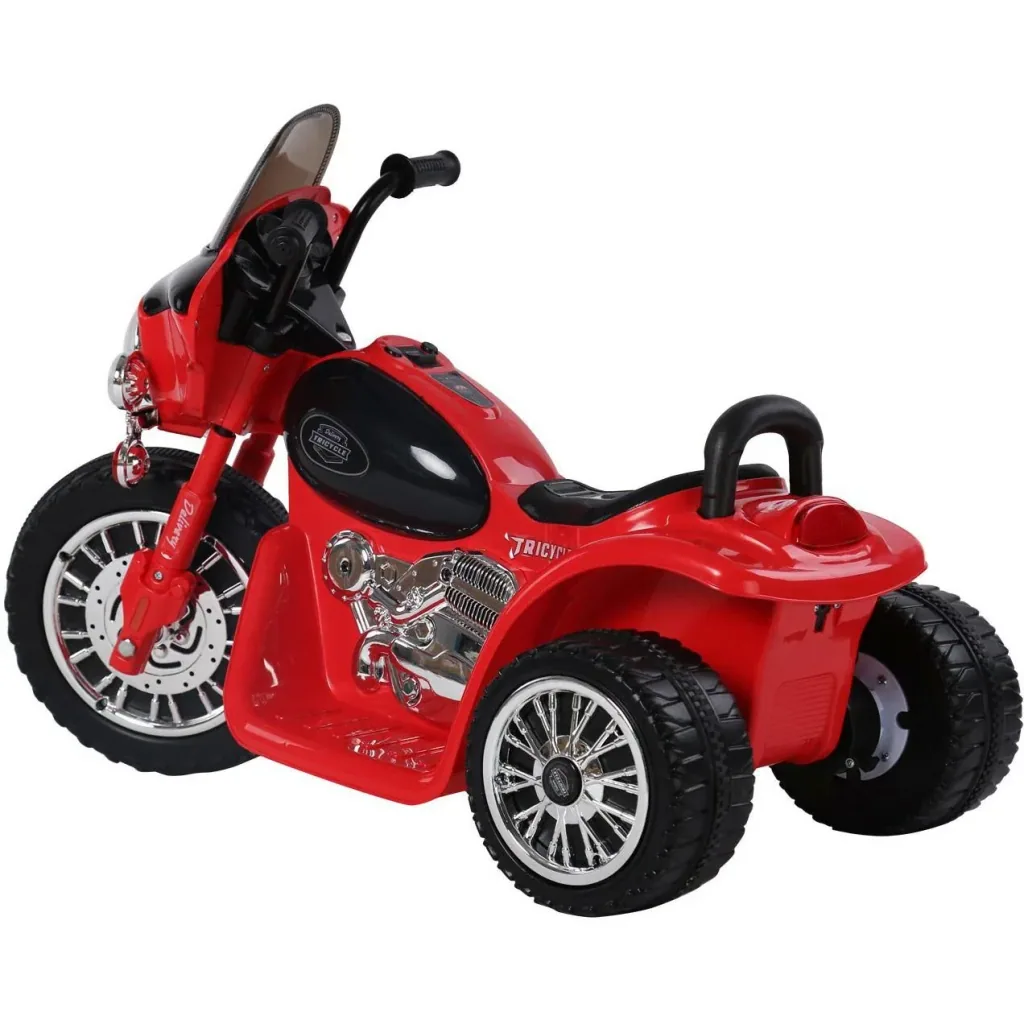 Electric motorcycle children's motorcycle red