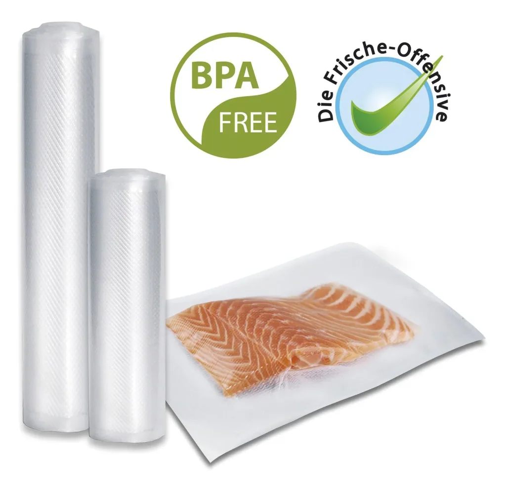 Professional foil bags and rolls, 3-piece