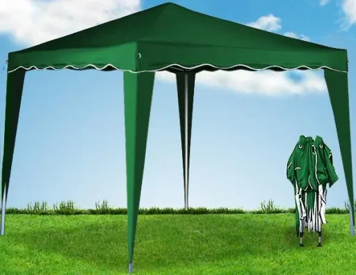 Capri Pop-up Party Tent, Green, 3x3m