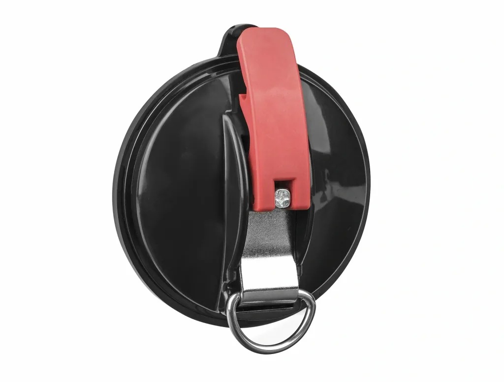 Suction cup with ring