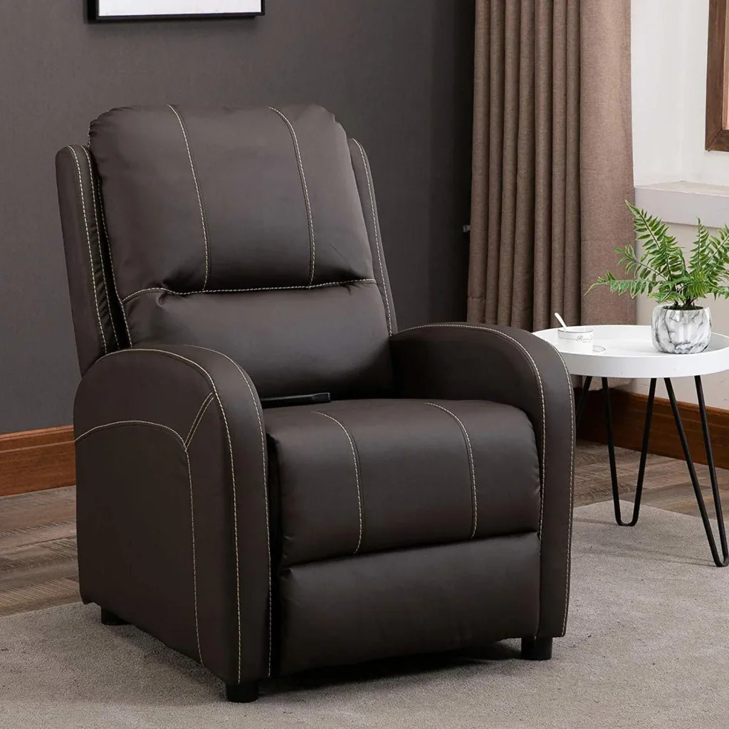 TV chair with reclining function
