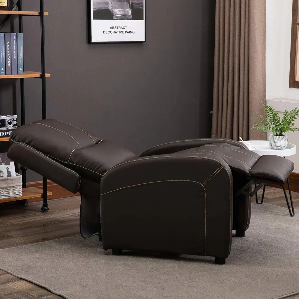 TV chair with reclining function