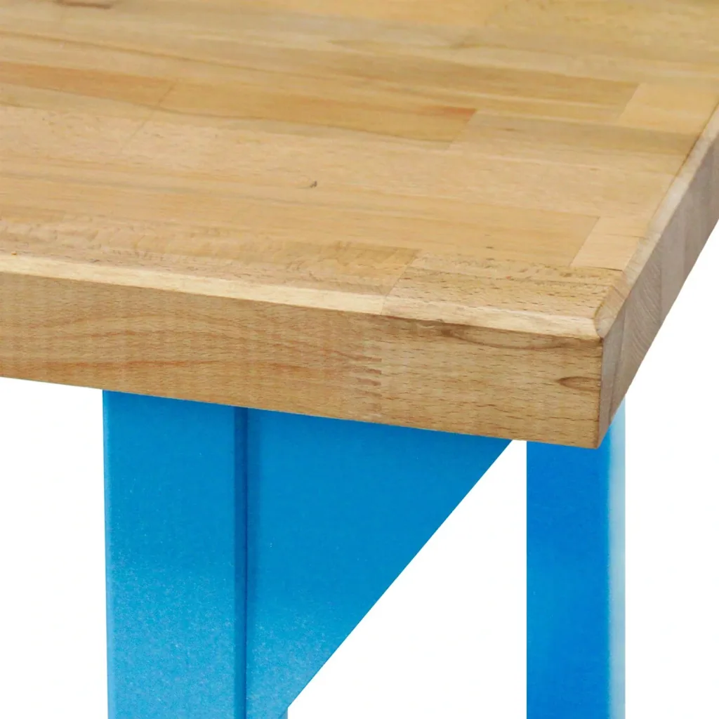 Workbench PROFI 2000, light blue, height 850 mm