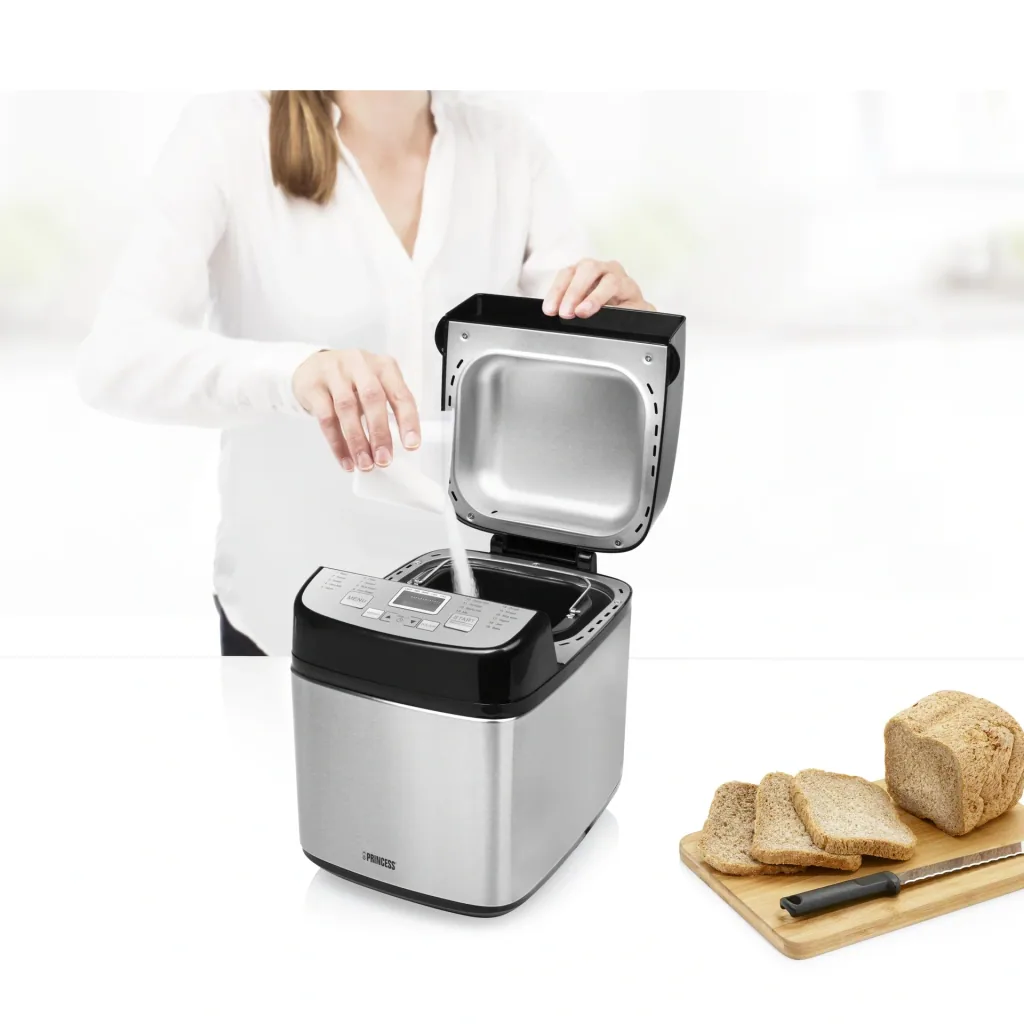 Stainless steel bread maker 500 watts - approx. 500/700 g bread - Princess 152008