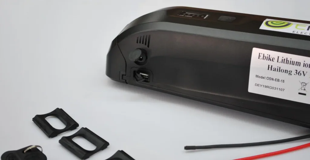 Lithium Ion Battery 36 Volt 10 Ah HAILONG E-Bike E-FUN