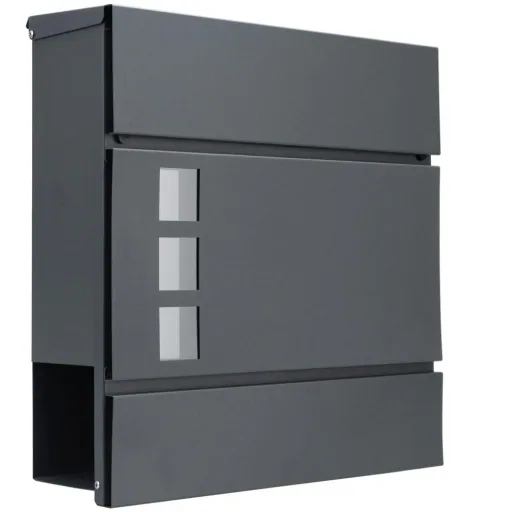 Designer mailbox with window in ant
