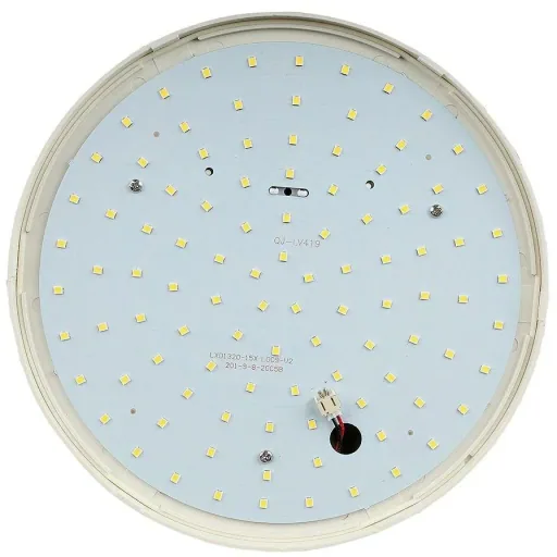 VT-8033 LED Ceiling Light - White - Round - Suitable for Bathrooms