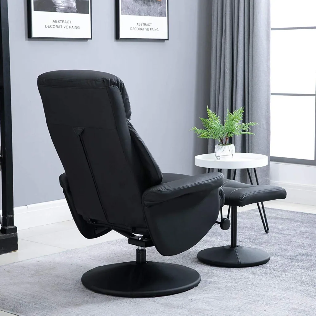 TV chair with leg rest