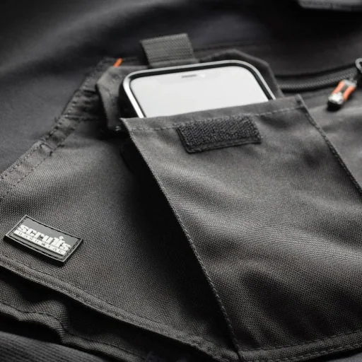 Pro Flex Plus work trousers, black 32R