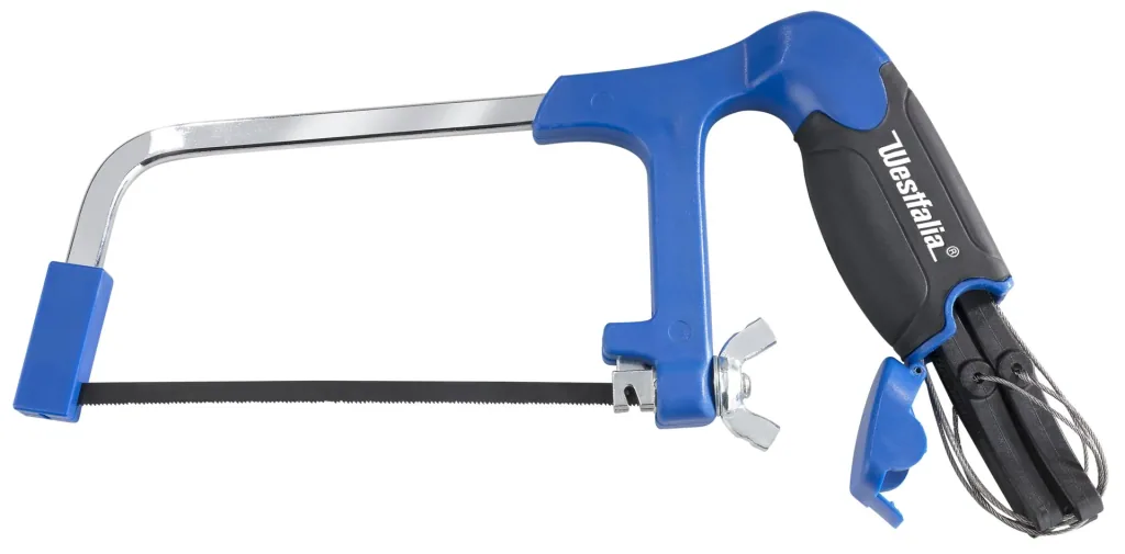 Hand hacksaw 2 in 1 including flexible saw