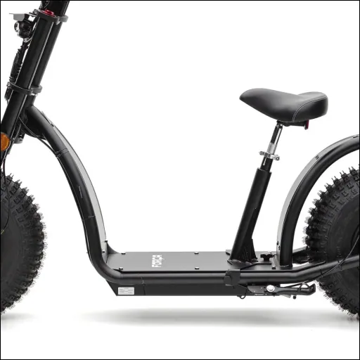 Forca E-Scooter "Knumo" 45 km/h, 1500 Watt Plus including lithium battery, black