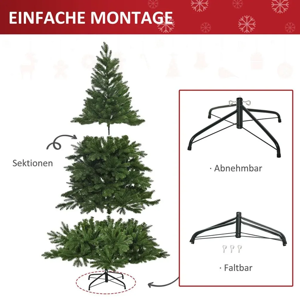 Christmas tree 1.8 m | Aosom.de