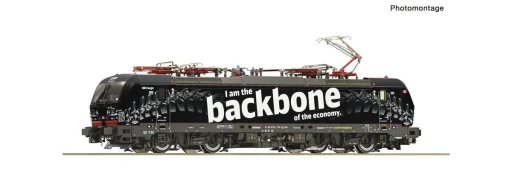 Electric locomotive 193 318 of the Deutsche Bahn "Backbone"