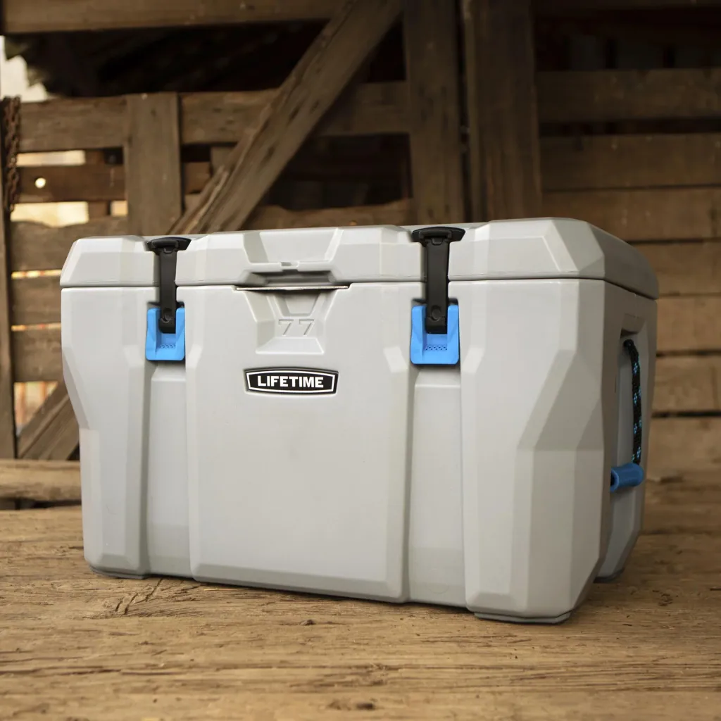 Lifetime koelbox 73 liter inhoud grijs