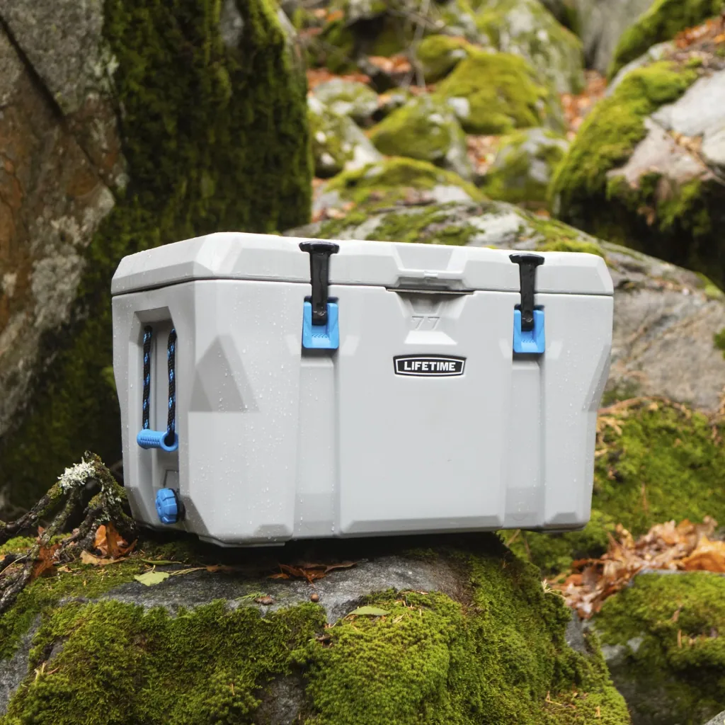 Lifetime koelbox 73 liter inhoud grijs