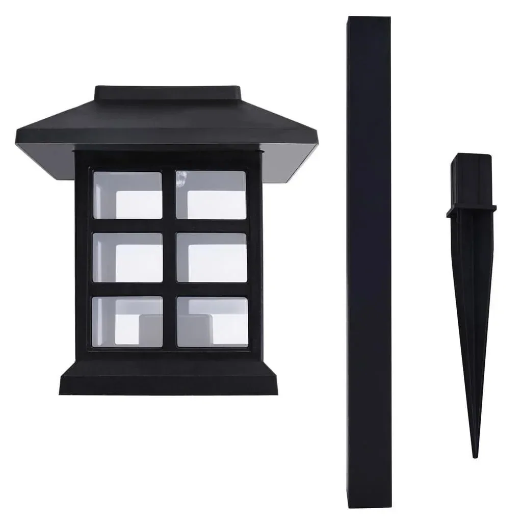6 x LED outdoor solar lights