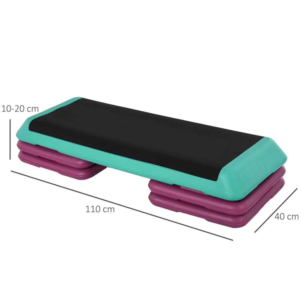 Adjustable aerobic footboard