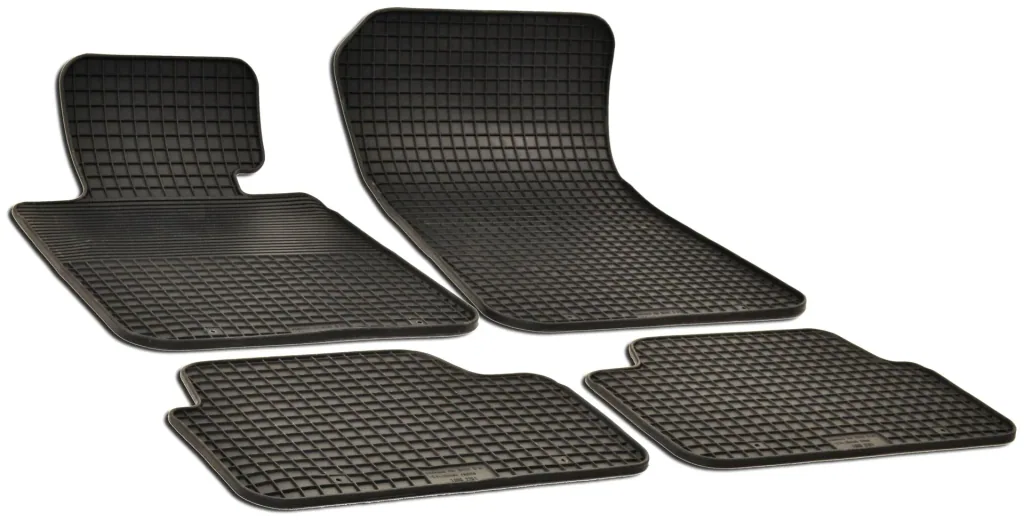 Custom-fit rubber mats for BMW 1 Series (E87) (2005-2010), X1 (E84) (2009-)