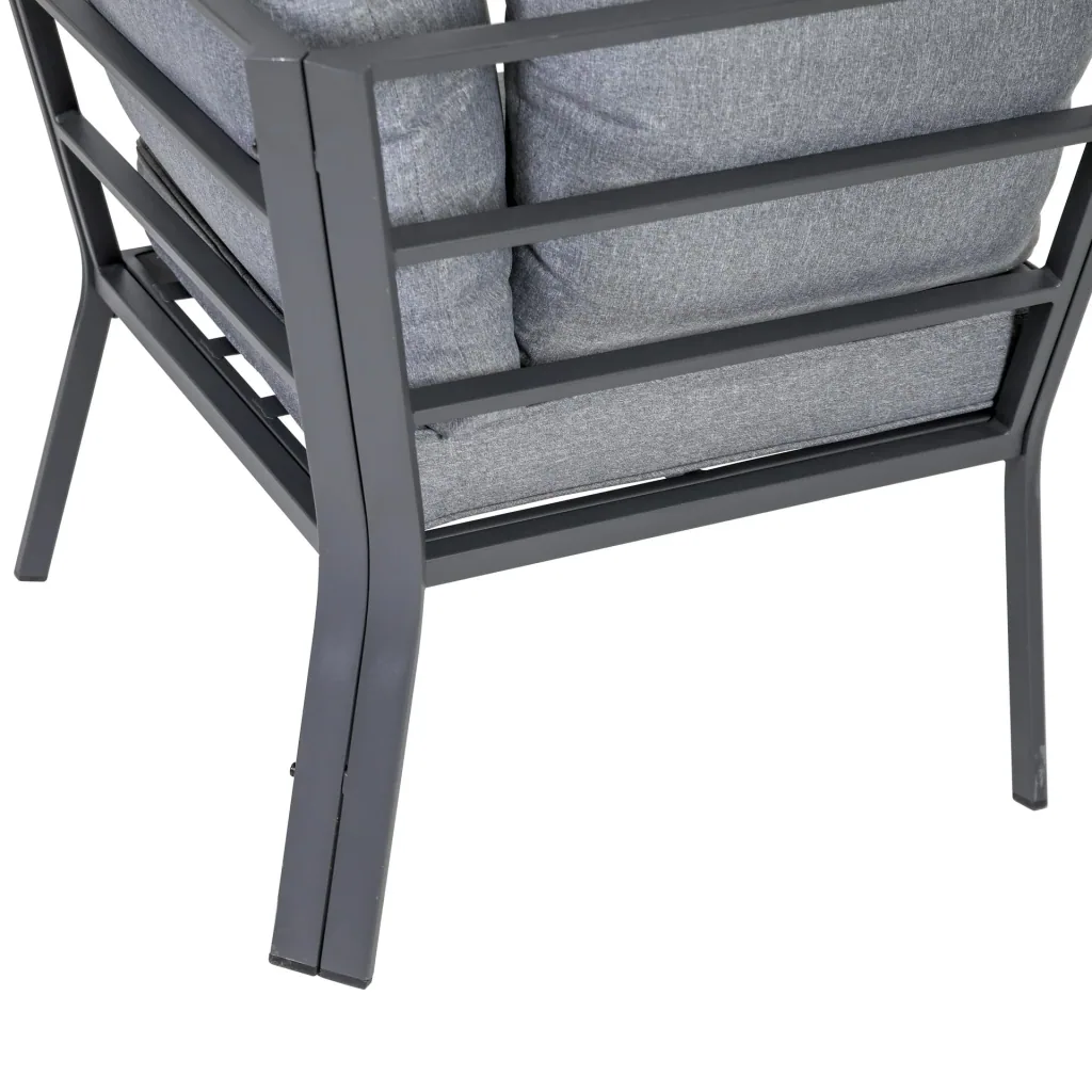 Garden furniture lounge set "Amsterdam" - anthracite