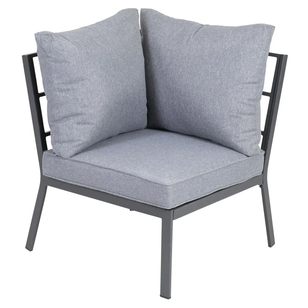 Garden furniture lounge set "Amsterdam" - anthracite