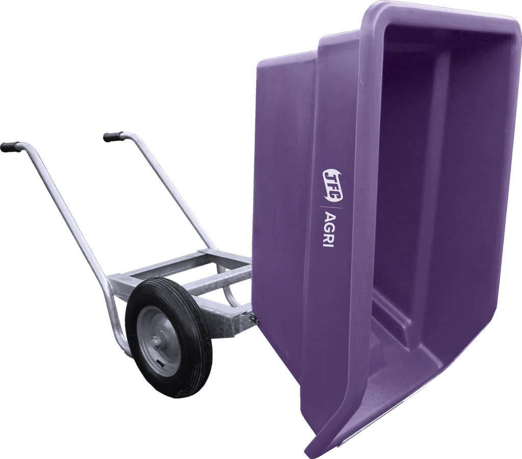 Tweewielige kruiwagen TWB 250 paars