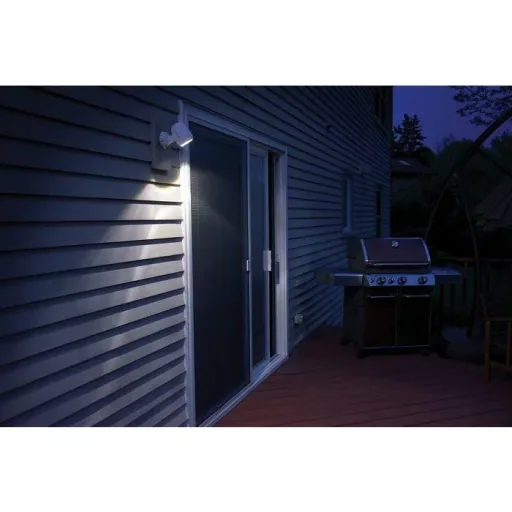 LED spotlight with motion detector MB360XT IP66 2-pack white 200 lumens