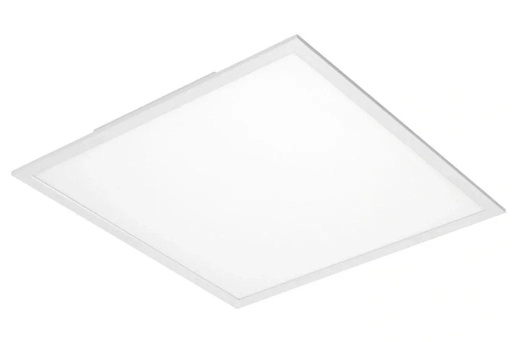 Ultra-flat LED panel, square, 59.5 cm, CCT, 36 watts, white