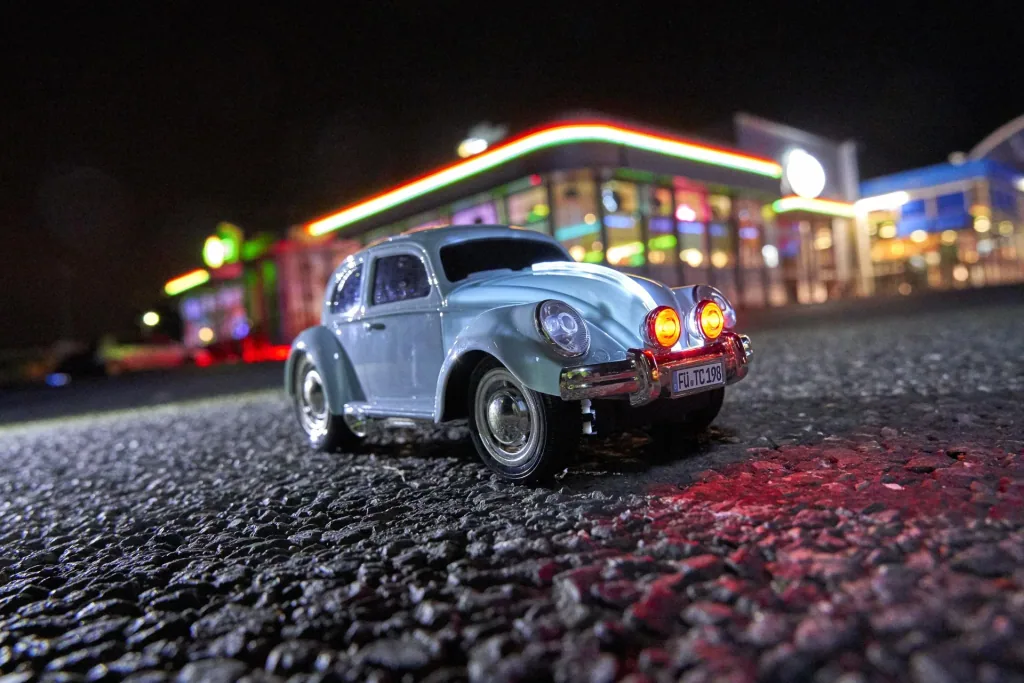 Vehicle VW Beetle 2.4 GHz 100% RTR dove blue 1:14
