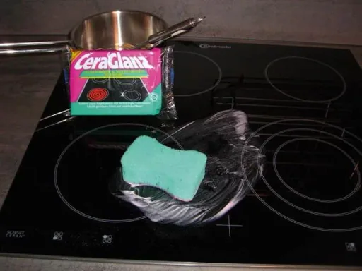CeraGlanz glass ceramic/cooktop cleaner, 2-pack - 2 in 1