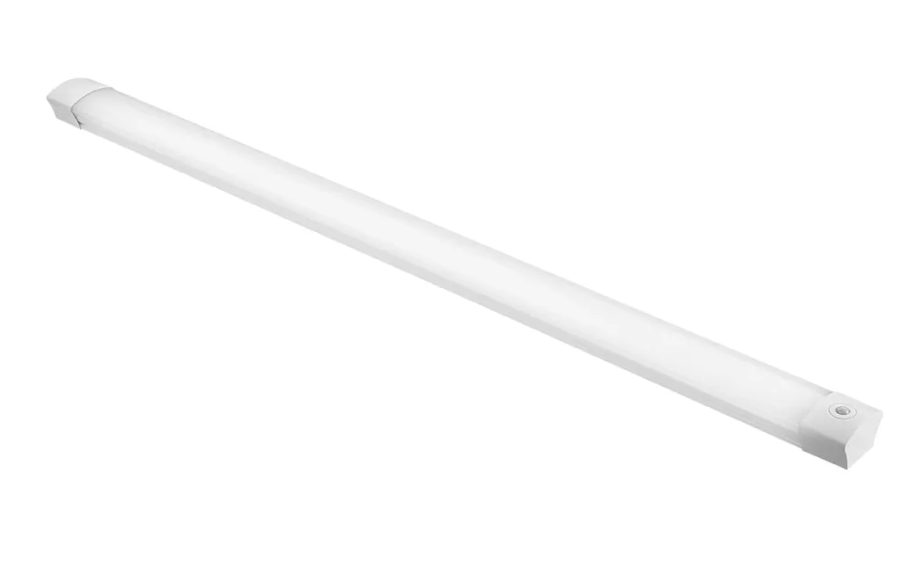 Damp-proof luminaire with motion detector, 1.5 m, 5000 lumens