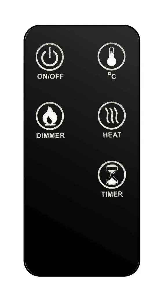 Electric fireplace "Vienna II", black