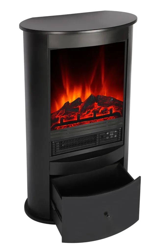 Electric fireplace "Vienna II", black