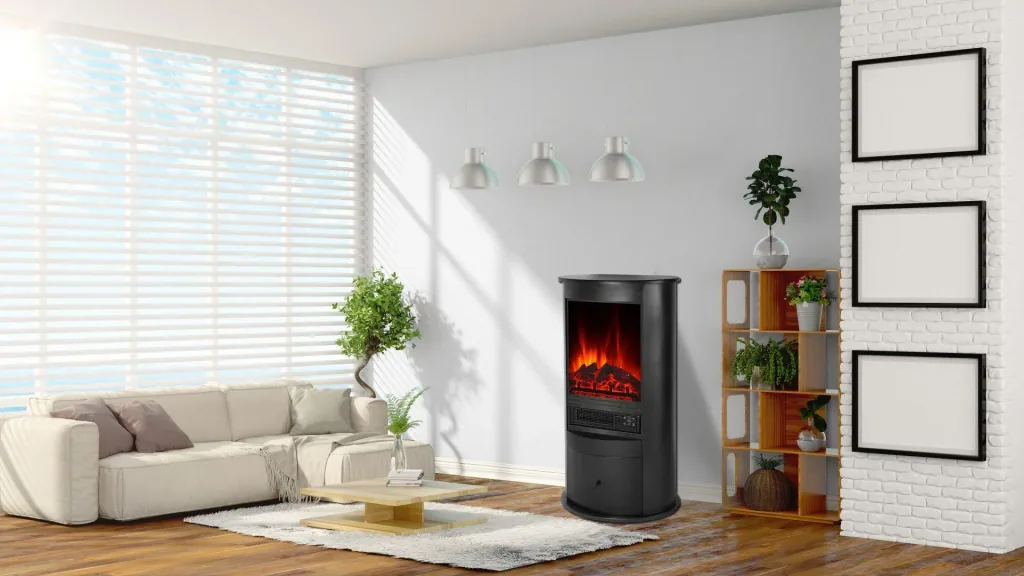 Electric fireplace "Vienna II", black