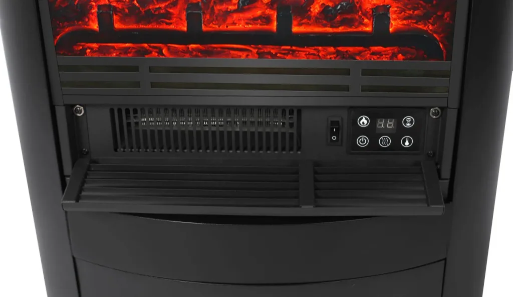 Electric fireplace "Vienna II", black