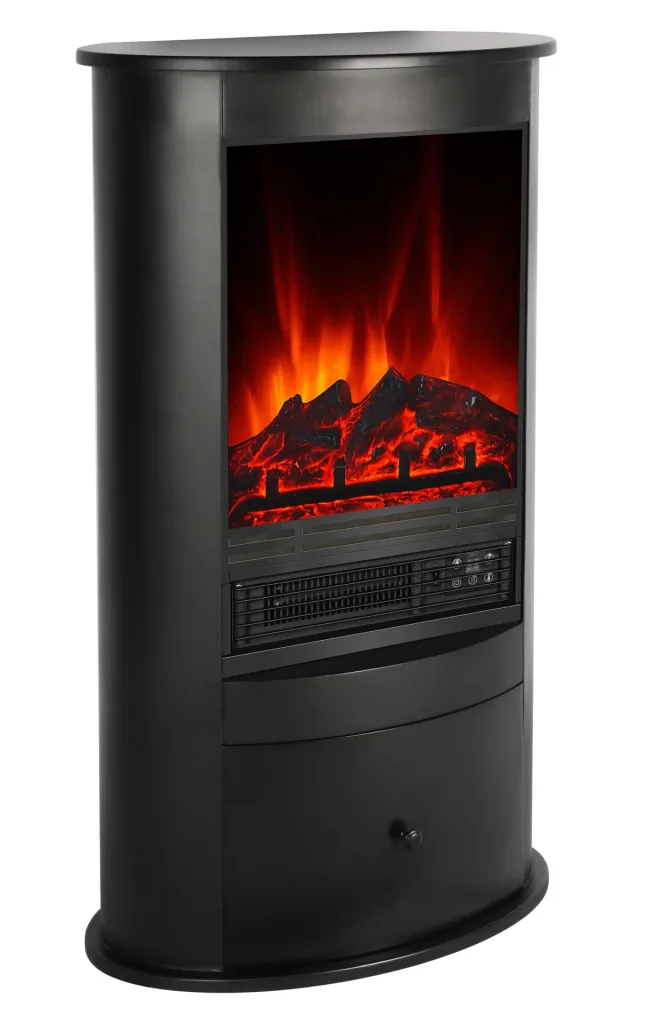 Electric fireplace "Vienna II", black