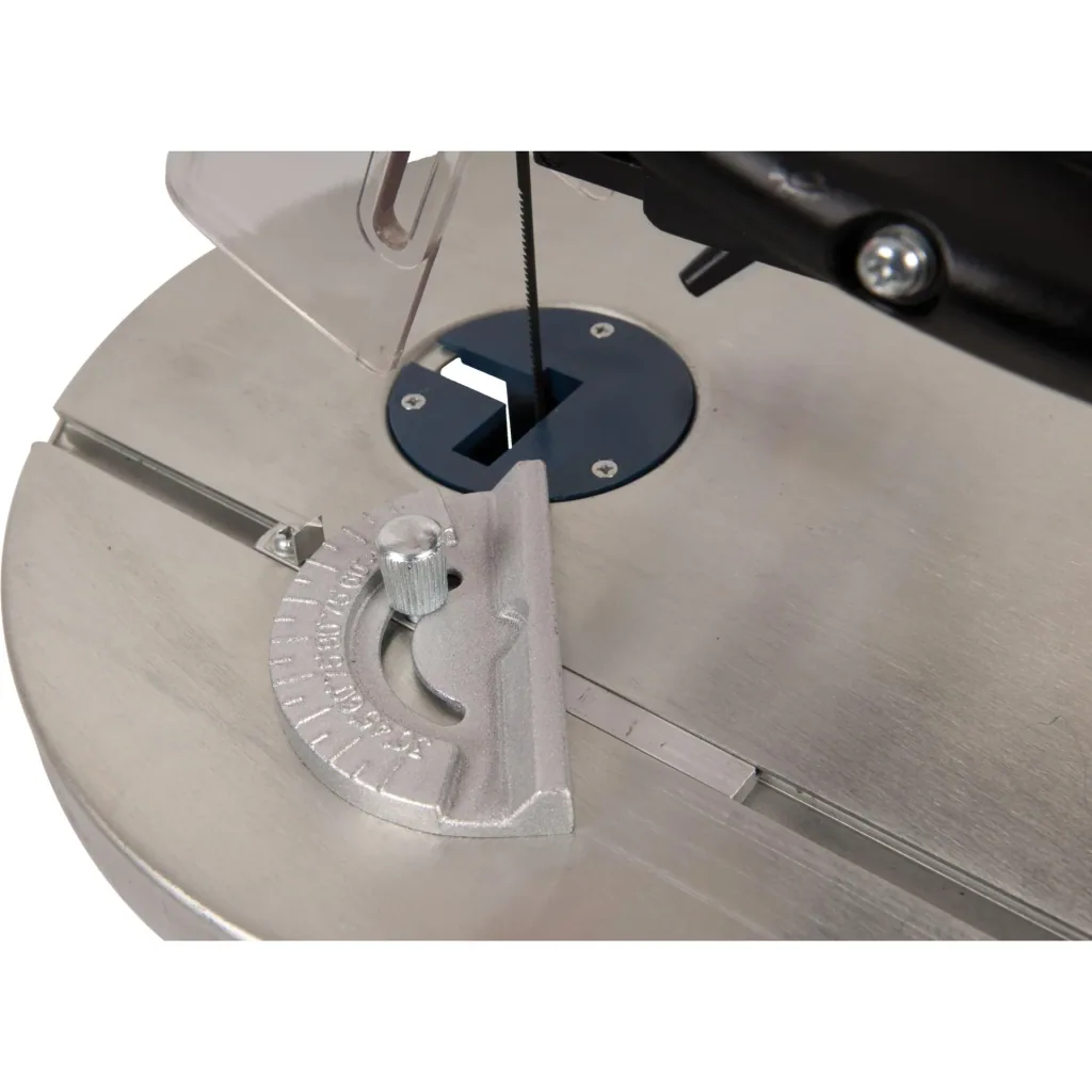 SSM1005 scroll saw 90W - Adjustable work table (0-45 degrees) - Parallel guide - Saw blade quick change function -