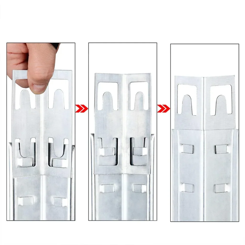 Storage rack/shelf unit - 170x75x30cm - Galvanized - Capacity up to 280kg