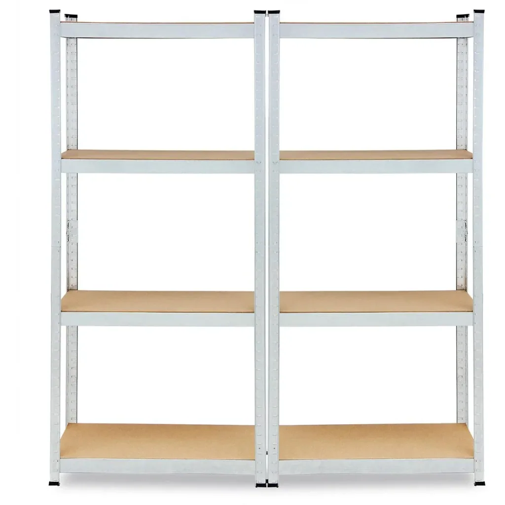 Storage rack/shelf unit - 170x75x30cm - Galvanized - Capacity up to 280kg