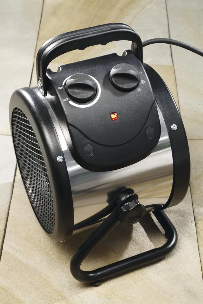 Electric fan heater "Palma" for greenhouses and damp rooms