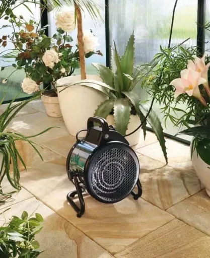 Electric fan heater "Palma" for greenhouses and damp rooms