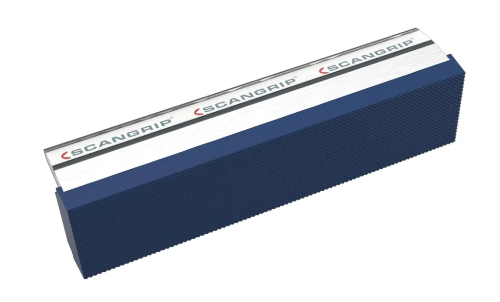 Aluminum-rubber magnetic vice jaws 150 mm