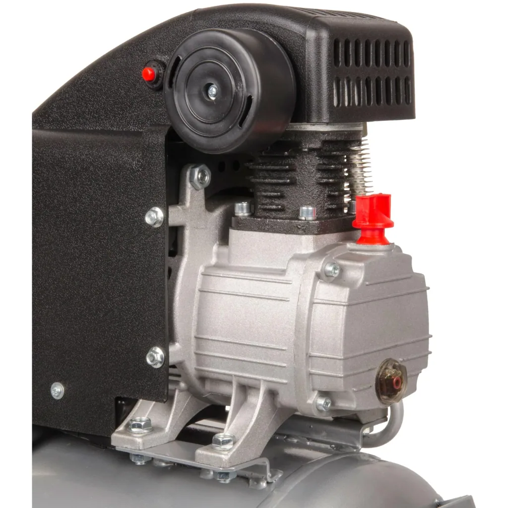 CRM1045 Compressor - 1100W - 1.5 HP - 24 Liters - Max. 8 Bar - Incl. 1/4 Inch universal shortcut and 2 pressure gauges