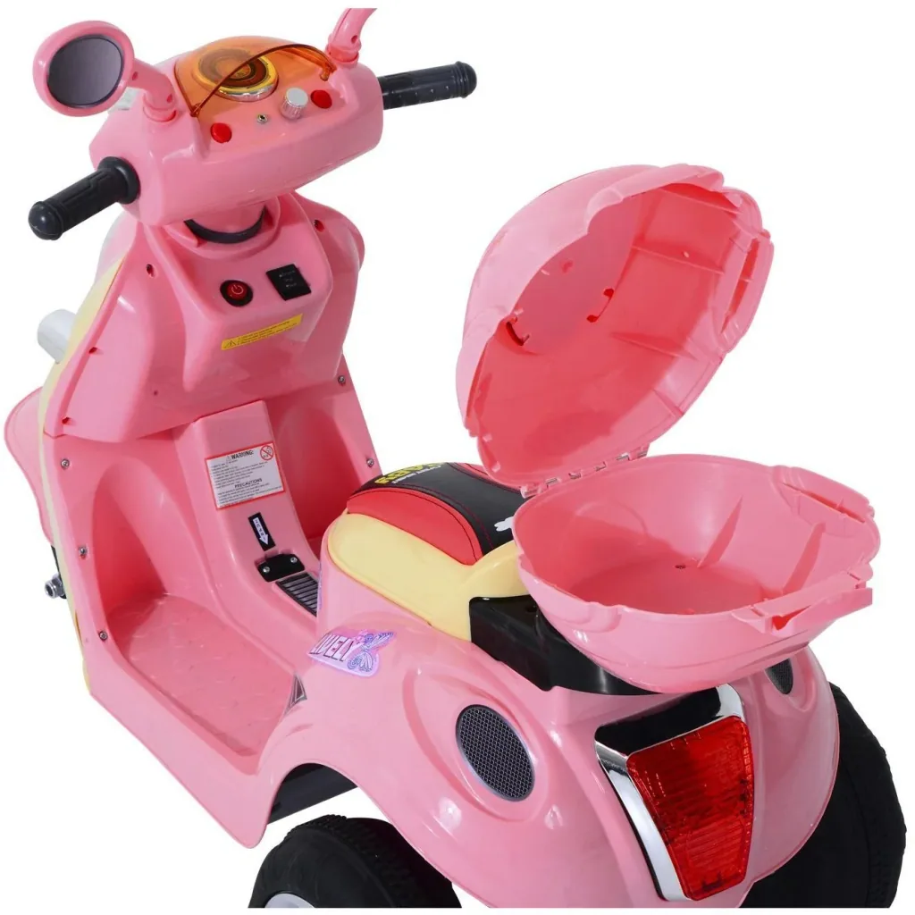 Electric scooter children's electric scooter pink