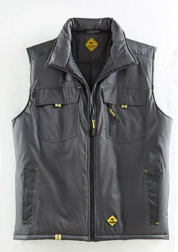 Thermal vest, anthracite, size L
