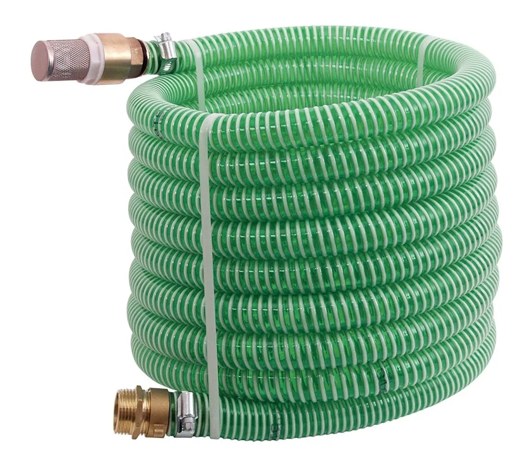 Suction hose suction hose fitting brass (hose length 7m)